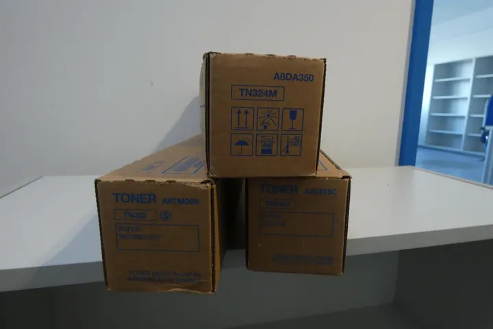 3x Konica Minolta Toner
